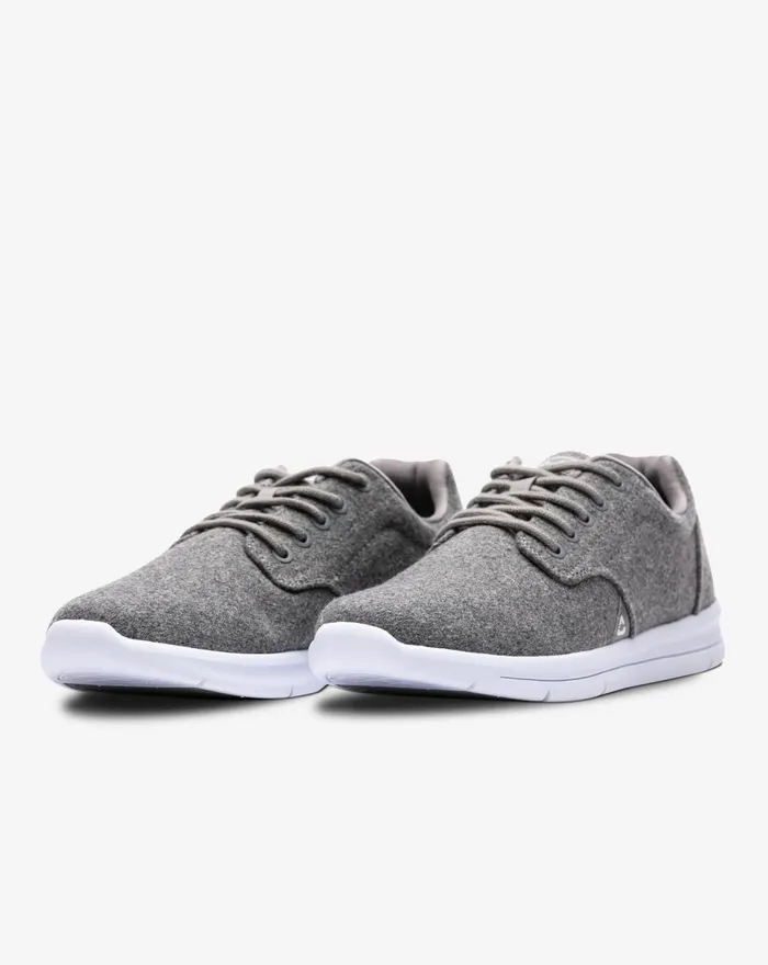 Shoes Lace Up TravisMathew THE DAILY WOOL SHOE Light Grey