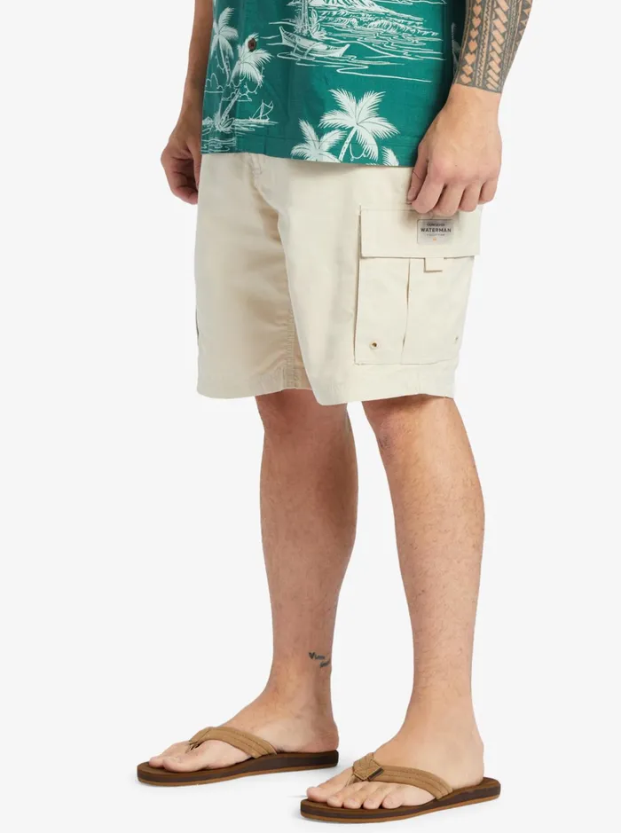 Shorts and Amphibians Men Quiksilver Waterman Waterman Maldive Atoll Cargo 20034 Shorts Brown Rice Shorts and Amphibians Men Quiksilver Waterman Waterman Maldive Atoll Cargo 20034 Shorts Brown Rice