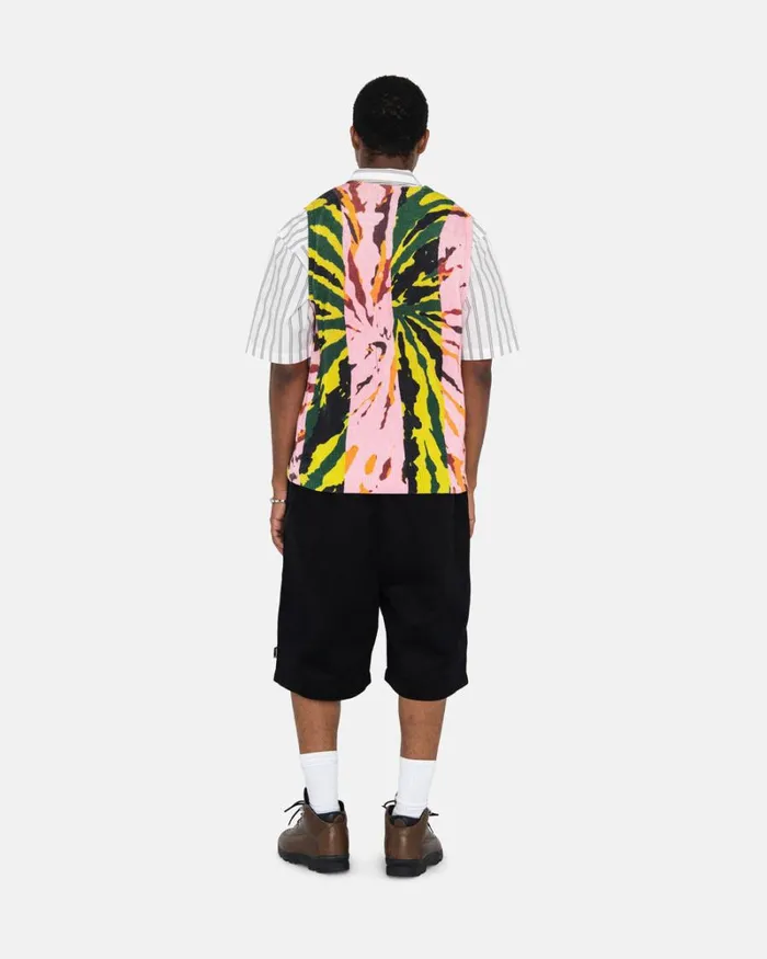 Shorts Men Stussy BRUSHED BEACH SHORT Black Shorts Men Stussy BRUSHED BEACH SHORT Black