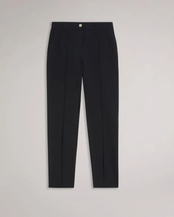 Straight Ankle Trousers Black Women Ted Baker Clothing