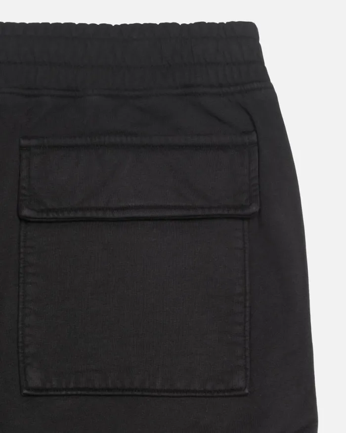 Sweats Men Stussy SPORT CARGO FLEECE SHORT Black Sweats Men Stussy SPORT CARGO FLEECE SHORT Black