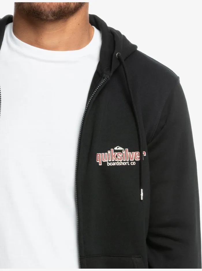 Sweatshirts and Hoodies Men Quiksilver Quik Words ZipUp Hoodie Black Sweatshirts and Hoodies Men Quiksilver Quik Words ZipUp Hoodie Black