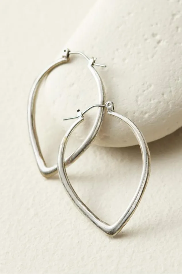 Women Cosma Hoop Earrings Gold Soft Surroundings Jewelry