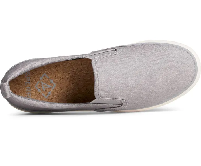 Women Crest Twin Gore Shimmer Slip On Sneaker Grey Sperry Sneakers Women Crest Twin Gore Shimmer Slip On Sneaker Grey Sperry Sneakers