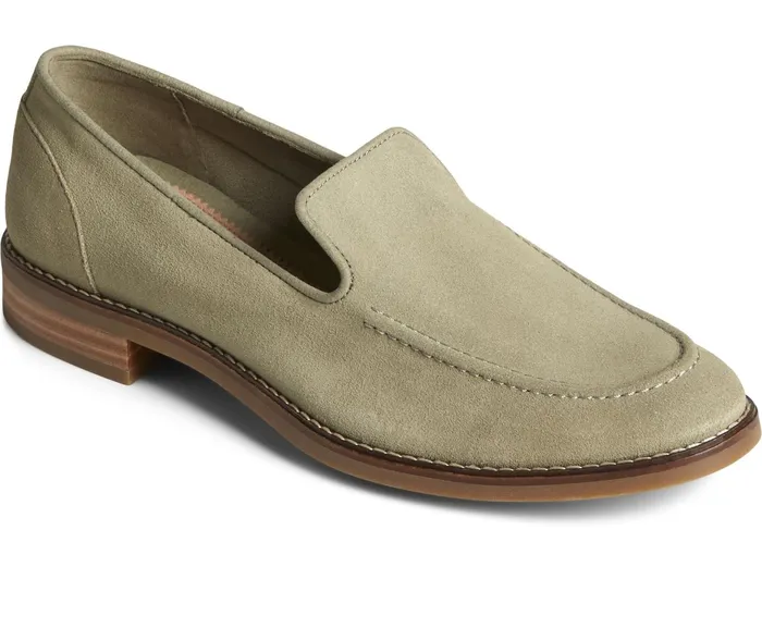 Women Fairpoint Leather Loafer Olive Sperry Flats and Loafers Women Fairpoint Leather Loafer Olive Sperry Flats and Loafers