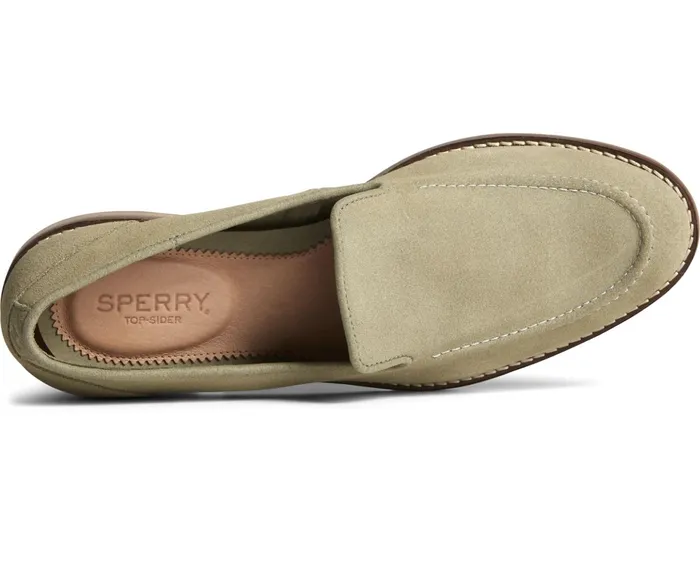 Women Fairpoint Leather Loafer Olive Sperry Flats and Loafers Women Fairpoint Leather Loafer Olive Sperry Flats and Loafers
