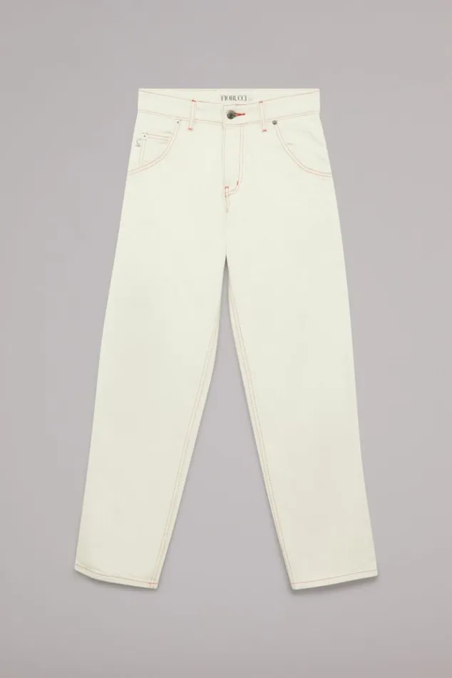 Women Fiorucci Carpenter Jeans Cream Cream Women Fiorucci Carpenter Jeans Cream Cream