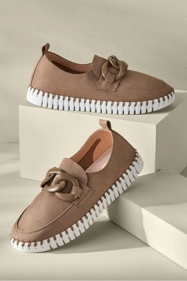 Women Ilse Jacobsen Tulip Loafer Sneakers Falcon Soft Surroundings Shoes