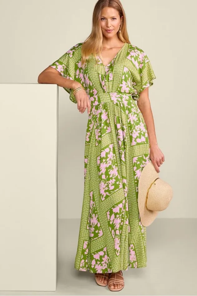 Women Leslie Maxi Dress Ink Blooms Scarf Soft Surroundings Dresses Women Leslie Maxi Dress Ink Blooms Scarf Soft Surroundings Dresses