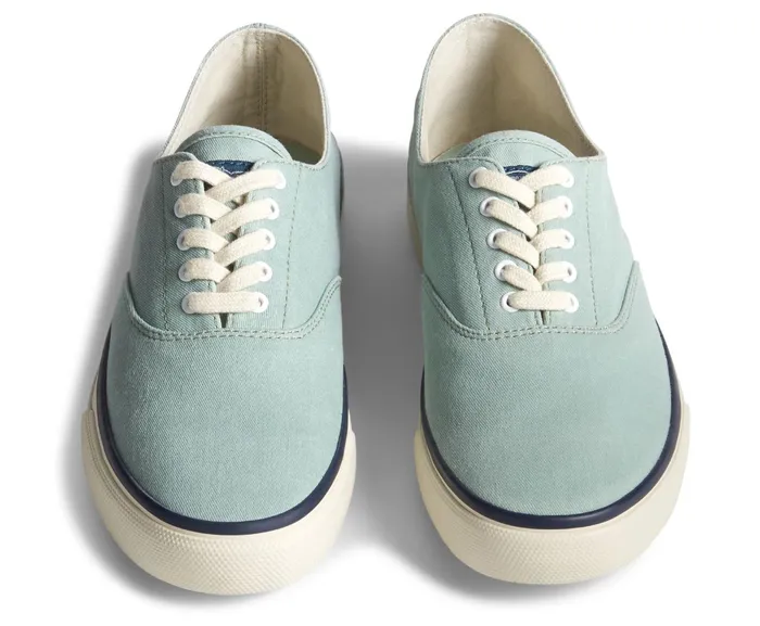 WomenMen Unisex Cloud CVO Deck Sneaker Granite Green Sperry Sneakers