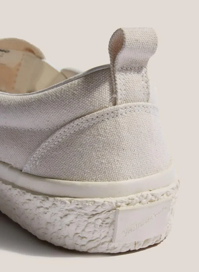 Womens Footwear YMC Vulcanised Slip On Sneakers Off White