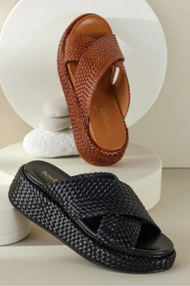 Women Seychelles Key West Platform Slide Black Soft Surroundings Shoes Women Seychelles Key West Platform Slide Black Soft Surroundings Shoes