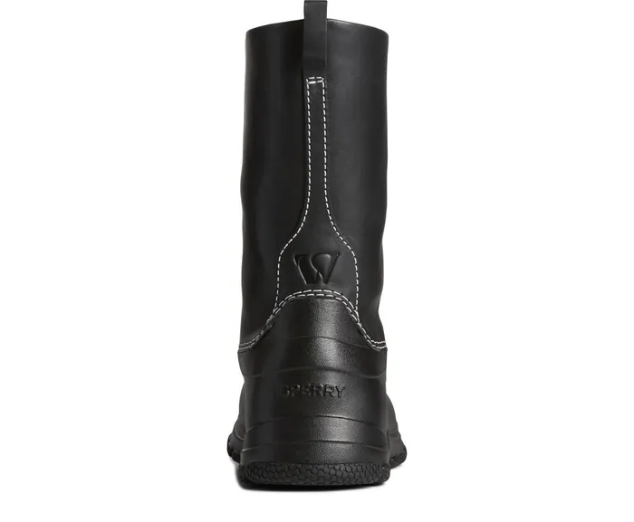 Women Sperry X Who What Wear Duck Float Zip Up Boot Black Sperry Boots Women Sperry X Who What Wear Duck Float Zip Up Boot Black Sperry Boots