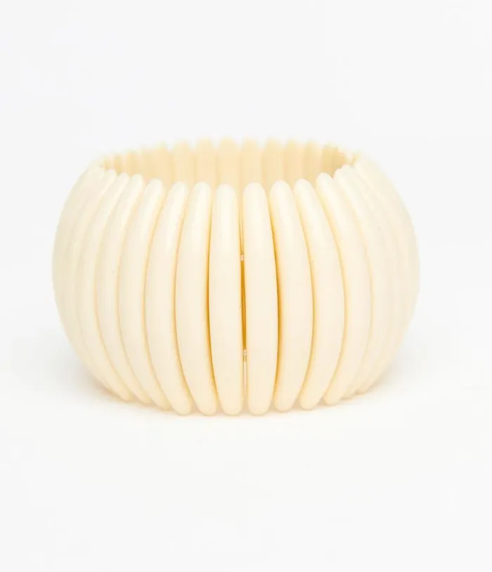 1960s Ivory Bangle Bracelet Accessories Unique Vintage Bracelets