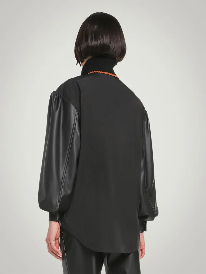 80s Streetstyle Jacket Blackblack Women Wolford Jackets and Cardigans