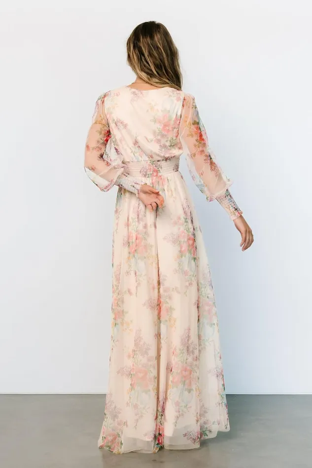 Baltic Born Bump Friendly Layla Tulle Maxi Dress Romantic Floral 8211 Women Baltic Born Bump Friendly Layla Tulle Maxi Dress Romantic Floral 8211 Women