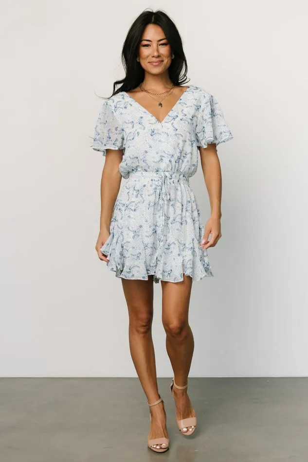 Baltic Born Jumpsuits and Rompers Candy Romper Off White Blue 8211 Women Baltic Born Jumpsuits and Rompers Candy Romper Off White Blue 8211 Women