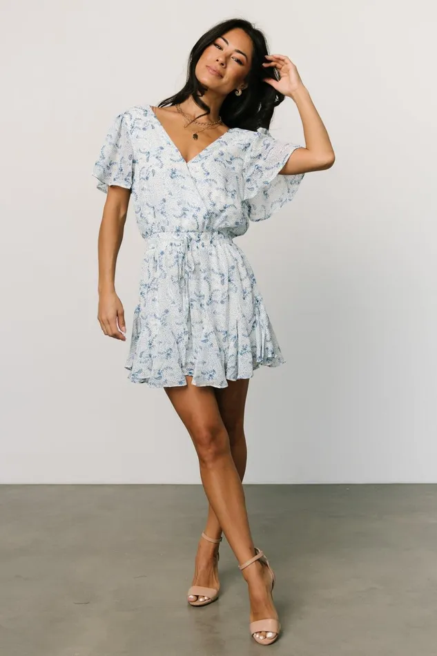Baltic Born Jumpsuits and Rompers Candy Romper Off White Blue 8211 Women Baltic Born Jumpsuits and Rompers Candy Romper Off White Blue 8211 Women