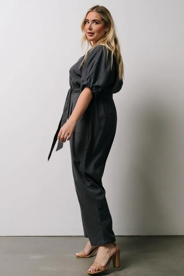 Baltic Born Jumpsuits and Rompers Heidi Jumpsuit Dark Slate 8211 Women Baltic Born Jumpsuits and Rompers Heidi Jumpsuit Dark Slate 8211 Women