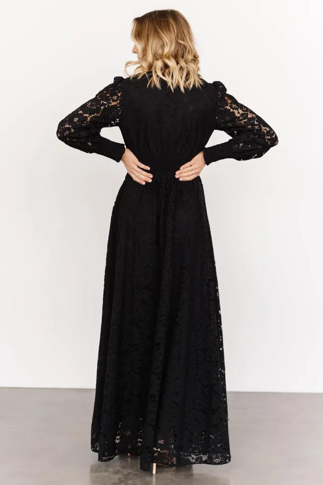 Baltic Born Maxi Dresses Aphrodite Lace Maxi Dress Black 8211 Women Baltic Born Maxi Dresses Aphrodite Lace Maxi Dress Black 8211 Women