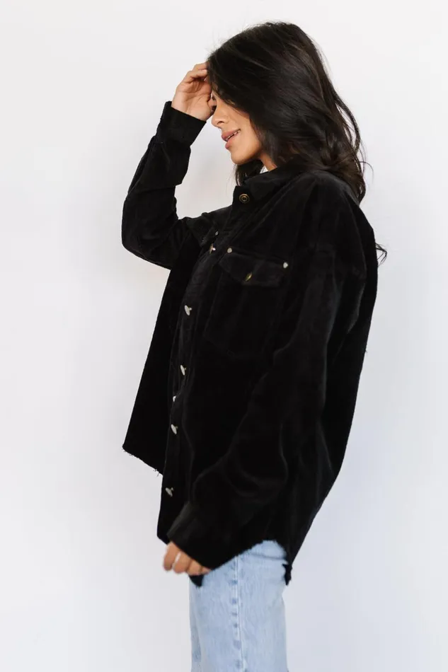 Baltic Born Outerwear Greeley Corduroy Jacket Black 8211 Women Baltic Born Outerwear Greeley Corduroy Jacket Black 8211 Women