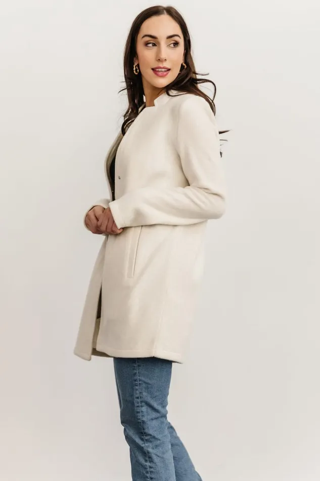Baltic Born Outerwear Knoll Notch Jacket Ivory 8211 Women Baltic Born Outerwear Knoll Notch Jacket Ivory 8211 Women