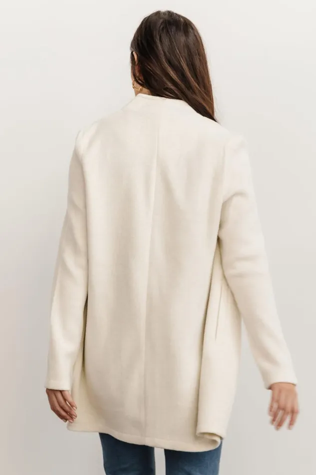 Baltic Born Outerwear Knoll Notch Jacket Ivory 8211 Women Baltic Born Outerwear Knoll Notch Jacket Ivory 8211 Women