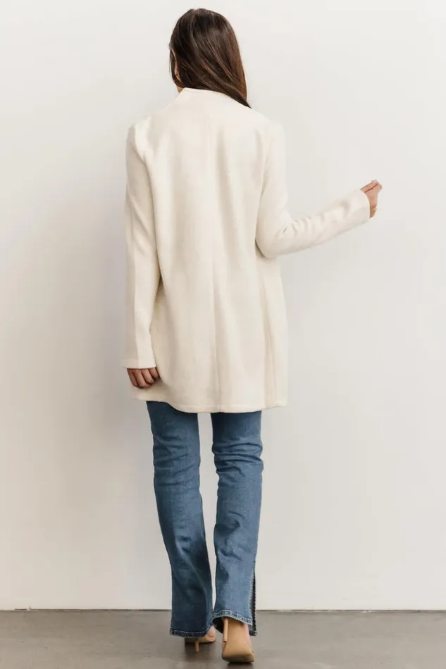 Baltic Born Outerwear Knoll Notch Jacket Ivory 8211 Women Baltic Born Outerwear Knoll Notch Jacket Ivory 8211 Women