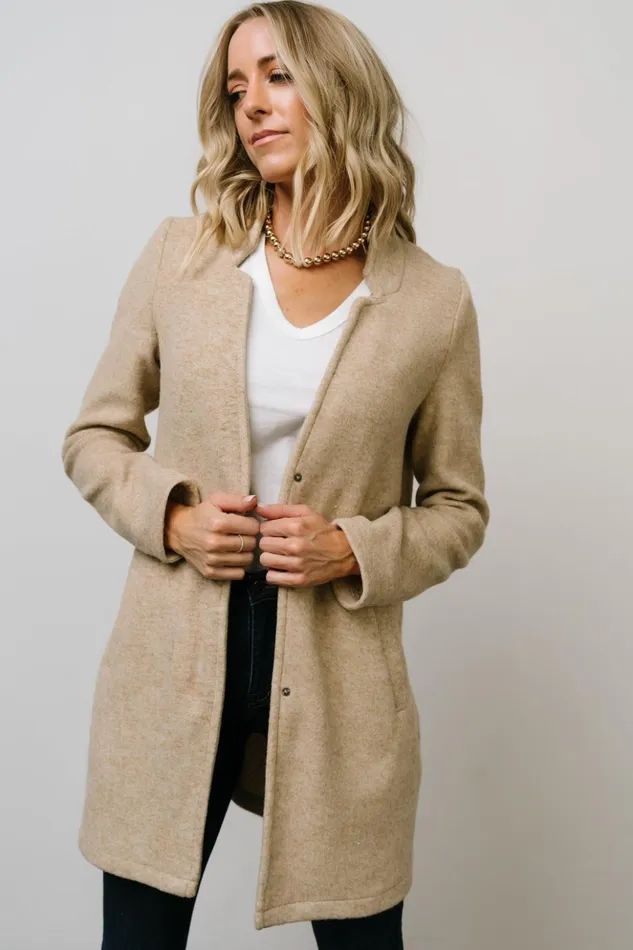 Baltic Born Outerwear Knoll Notch Jacket Oatmeal 8211 Women Baltic Born Outerwear Knoll Notch Jacket Oatmeal 8211 Women