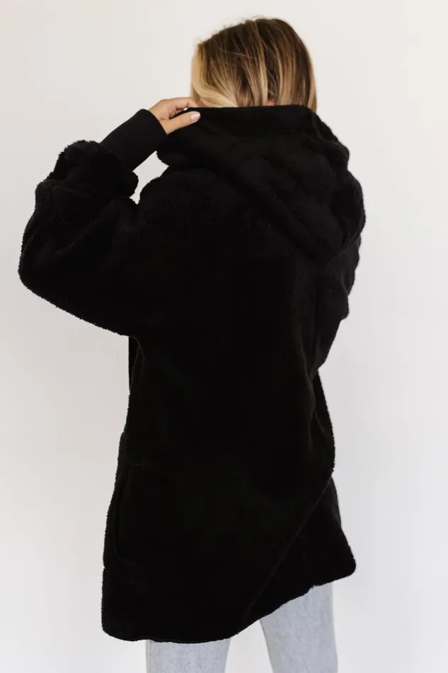 Baltic Born Outerwear Melrose Teddy Jacket Black 8211 Women Baltic Born Outerwear Melrose Teddy Jacket Black 8211 Women