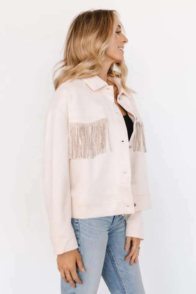 Baltic Born Outerwear Mills Fringe Jacket Ivory 8211 Women Baltic Born Outerwear Mills Fringe Jacket Ivory 8211 Women