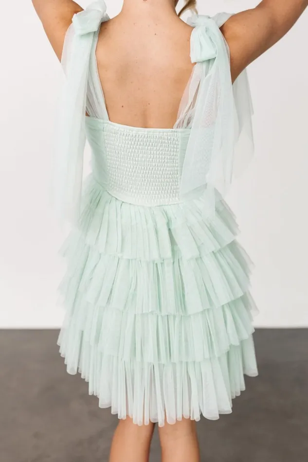 Baltic Born Short Dresses Ember Tulle Short Dress Mint 8211 Women Baltic Born Short Dresses Ember Tulle Short Dress Mint 8211 Women