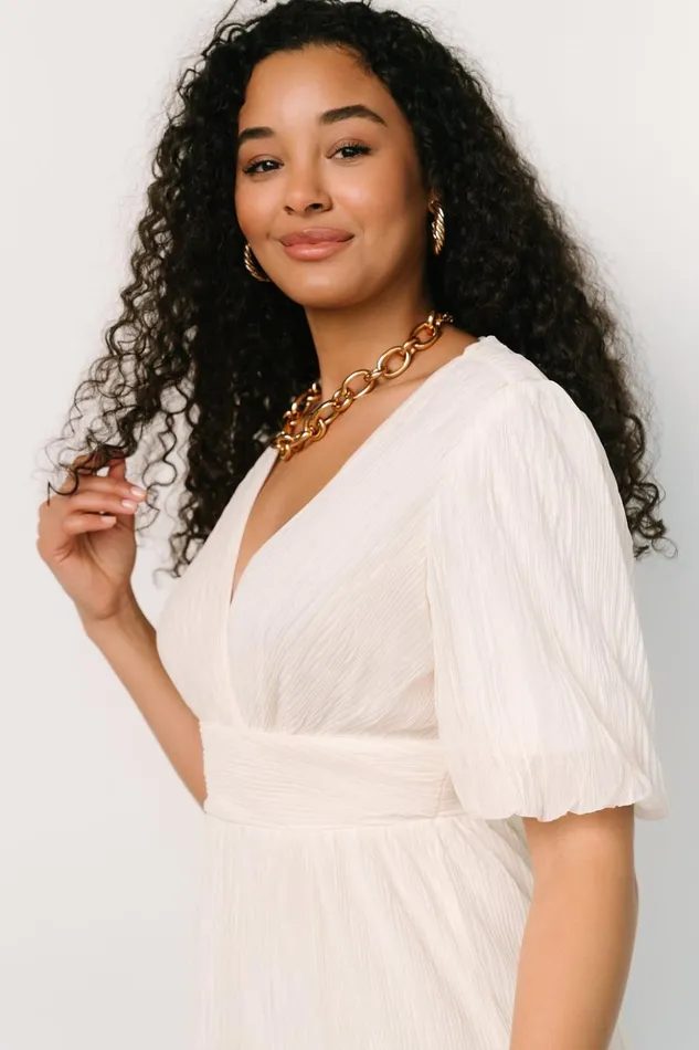 Baltic Born Short Dresses Patrice Short Dress Cream 8211 Women Baltic Born Short Dresses Patrice Short Dress Cream 8211 Women