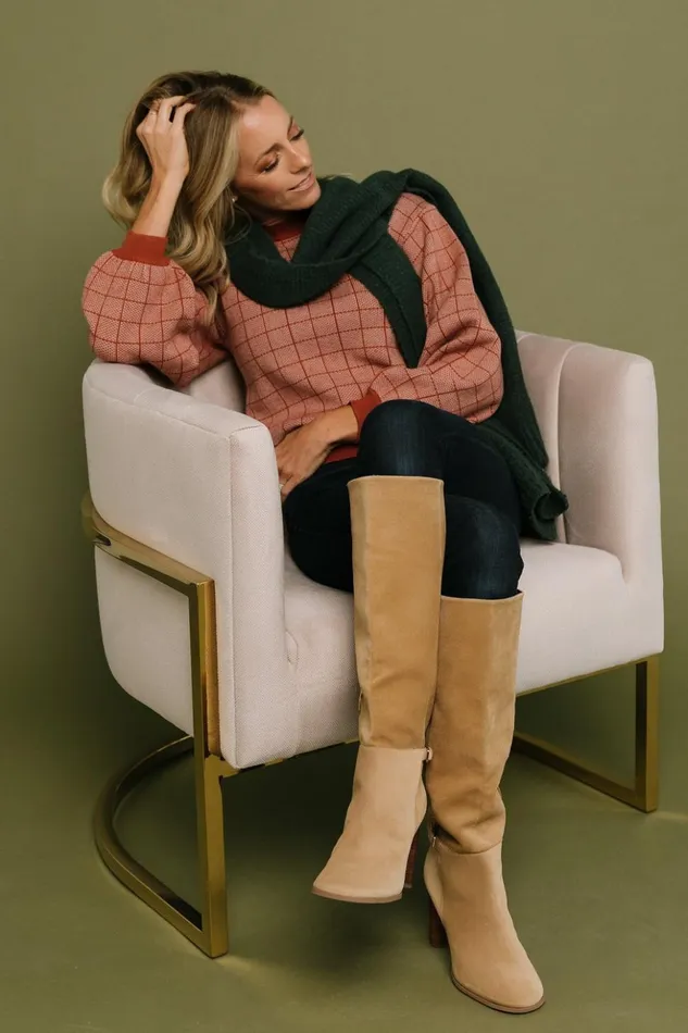 Baltic Born Sweaters Ryland Bubble Sleeve Sweater Rust 8211 Women Baltic Born Sweaters Ryland Bubble Sleeve Sweater Rust 8211 Women