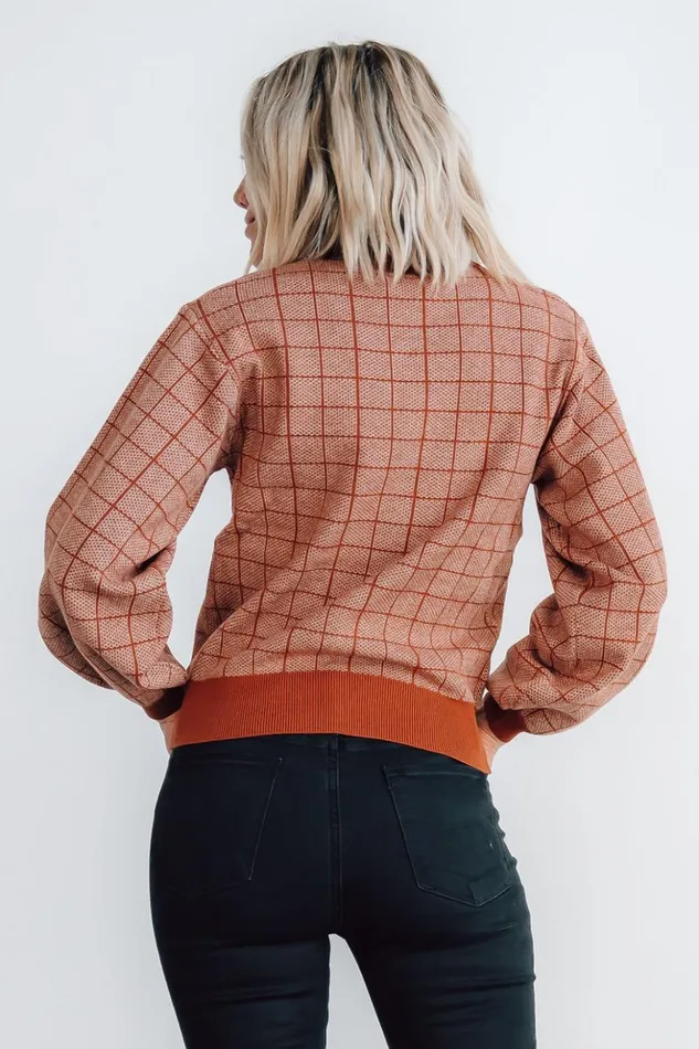 Baltic Born Sweaters Ryland Bubble Sleeve Sweater Rust 8211 Women Baltic Born Sweaters Ryland Bubble Sleeve Sweater Rust 8211 Women