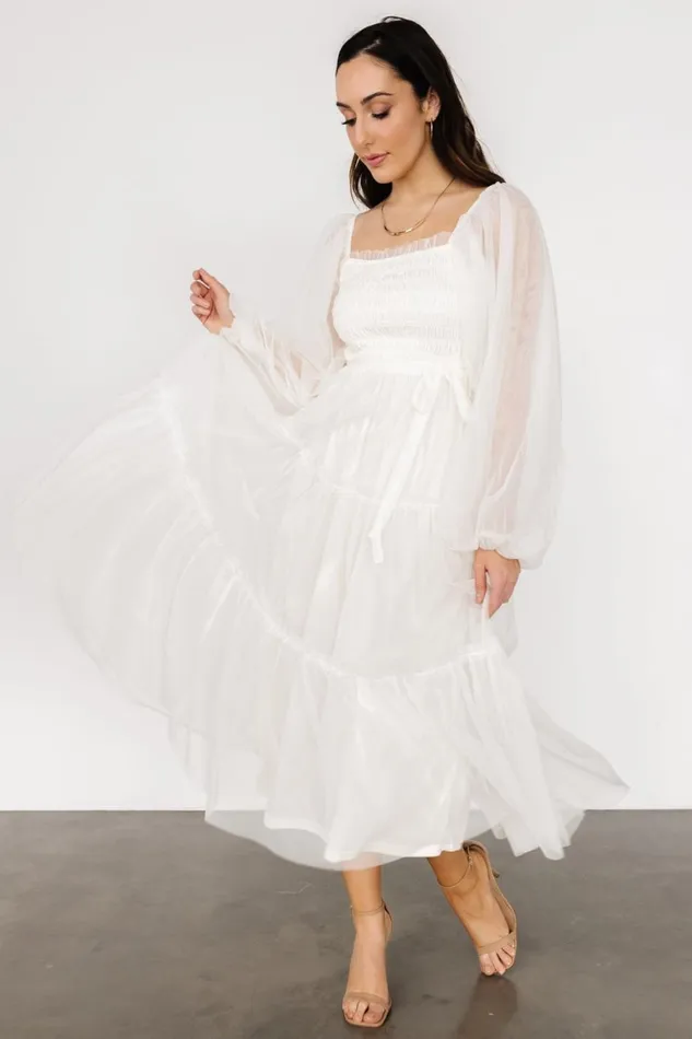 Baltic Born Tulle Styles Katrina Tulle Maxi Dress Cream 8211 Women Baltic Born Tulle Styles Katrina Tulle Maxi Dress Cream 8211 Women