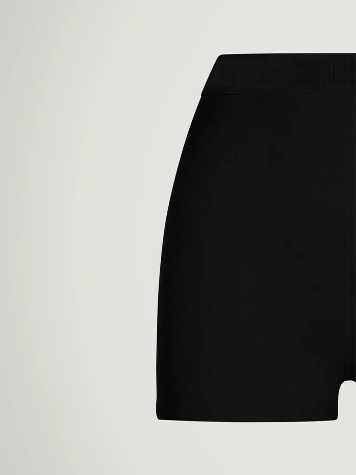 Beauty Cotton Biker Shorts Black Women Wolford Panties