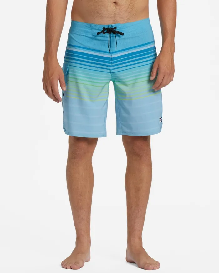 Billabong 73 Stripe Pro Boardshorts 20quot Neon Blue Men Performance Boardshorts Billabong 73 Stripe Pro Boardshorts 20quot Neon Blue Men Performance Boardshorts