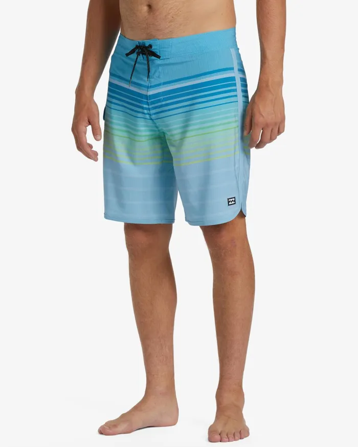 Billabong 73 Stripe Pro Boardshorts 20quot Neon Blue Men Performance Boardshorts Billabong 73 Stripe Pro Boardshorts 20quot Neon Blue Men Performance Boardshorts
