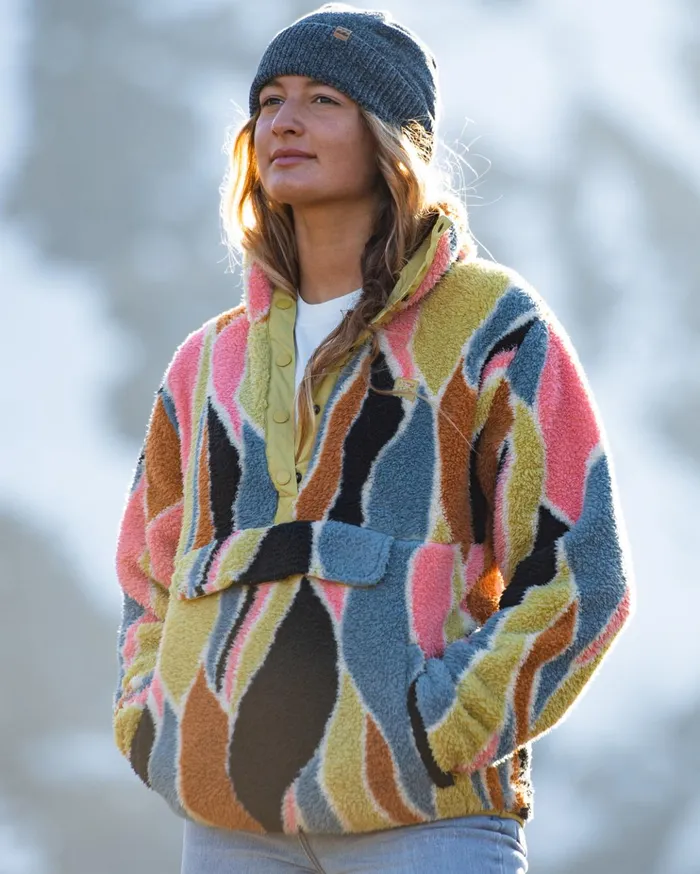 Billabong ADiv Switchback Pullover Mock Neck Sweatshirt Multi 2 Women Hoodies and Fleece Billabong ADiv Switchback Pullover Mock Neck Sweatshirt Multi 2 Women Hoodies and Fleece