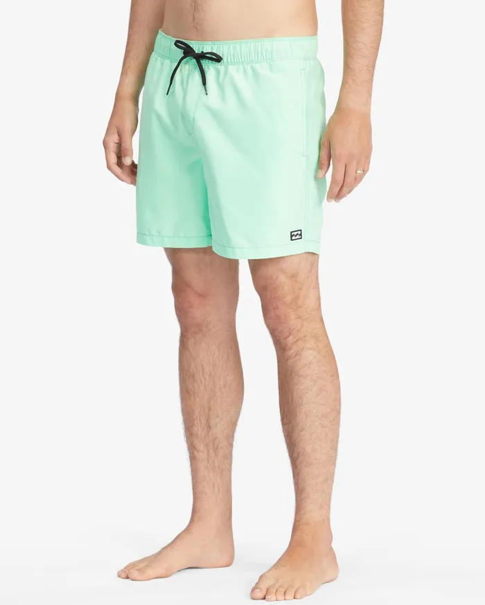Billabong All Day Layback Boardshorts 16quot Spearmint Men Elastic Waist Boardshorts Billabong All Day Layback Boardshorts 16quot Spearmint Men Elastic Waist Boardshorts