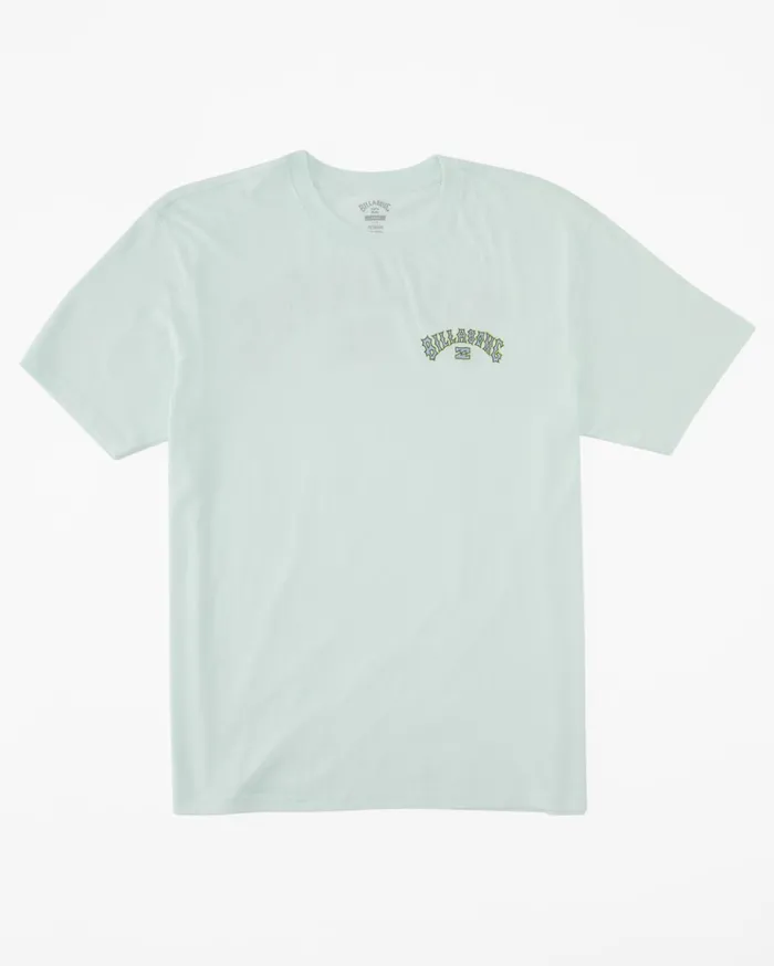 Billabong Arch Fill TShirt Seaglass Men TShirts Billabong Arch Fill TShirt Seaglass Men TShirts