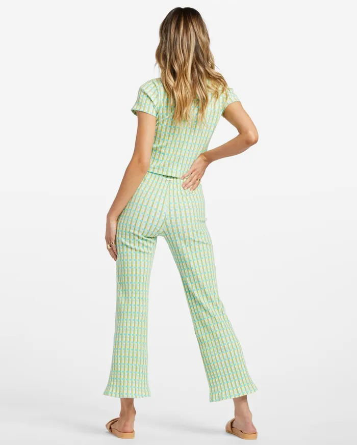 Billabong Come Back Cropped Pants Ocean Eyes Women Matching Sets Billabong Come Back Cropped Pants Ocean Eyes Women Matching Sets