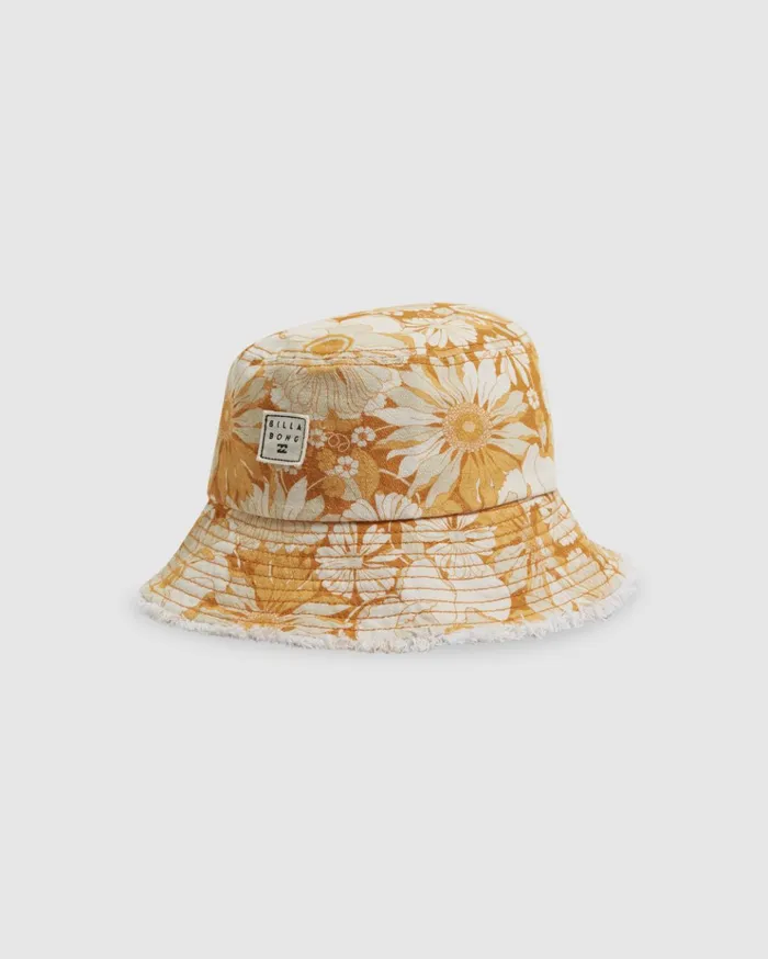 Billabong Dalilah Bucket Hat Rust Women Hats and Beanies Billabong Dalilah Bucket Hat Rust Women Hats and Beanies