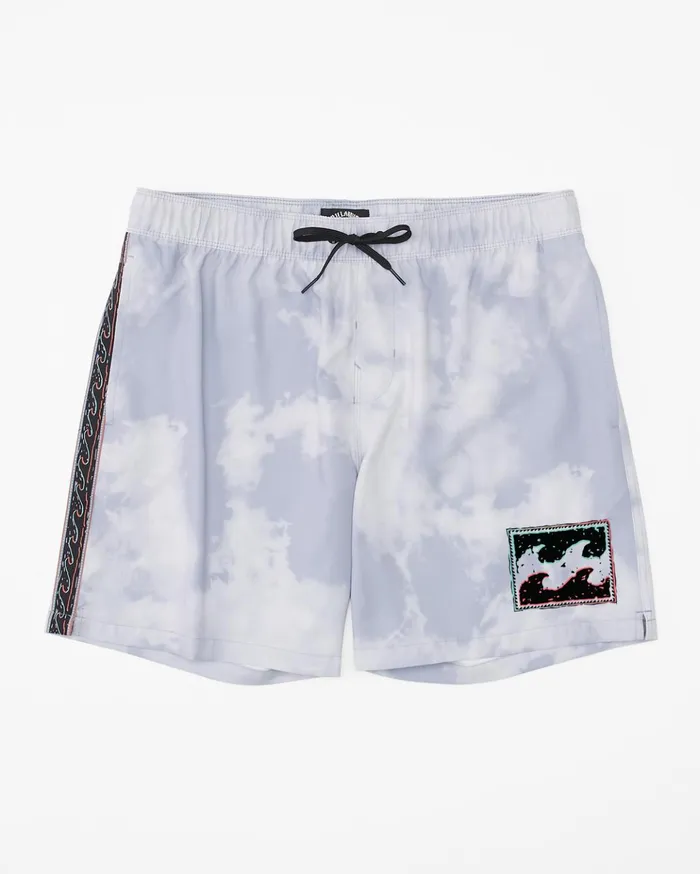 Billabong DBah Layback Boardshorts 17quot Lilac Men Elastic Waist Boardshorts Billabong DBah Layback Boardshorts 17quot Lilac Men Elastic Waist Boardshorts