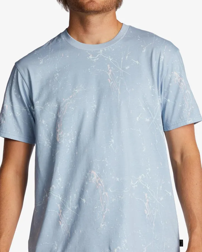 Billabong Essential Wash TShirt Washed Blue Men TShirts Billabong Essential Wash TShirt Washed Blue Men TShirts