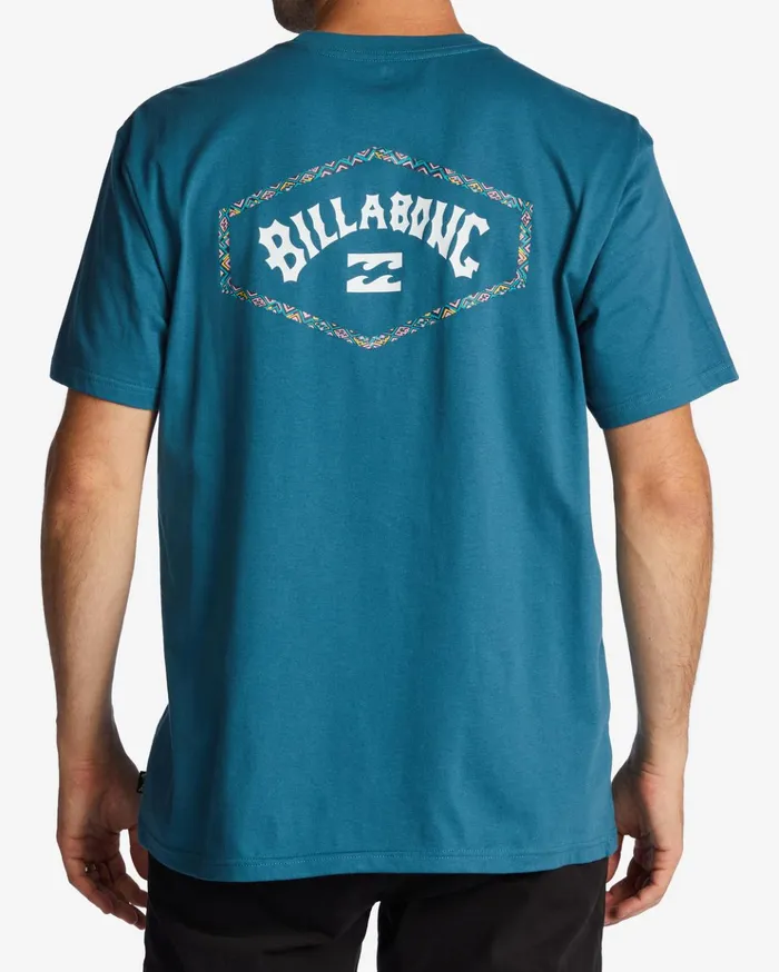 Billabong Exit Arch TShirt Blue Lagoon Men TShirts Billabong Exit Arch TShirt Blue Lagoon Men TShirts