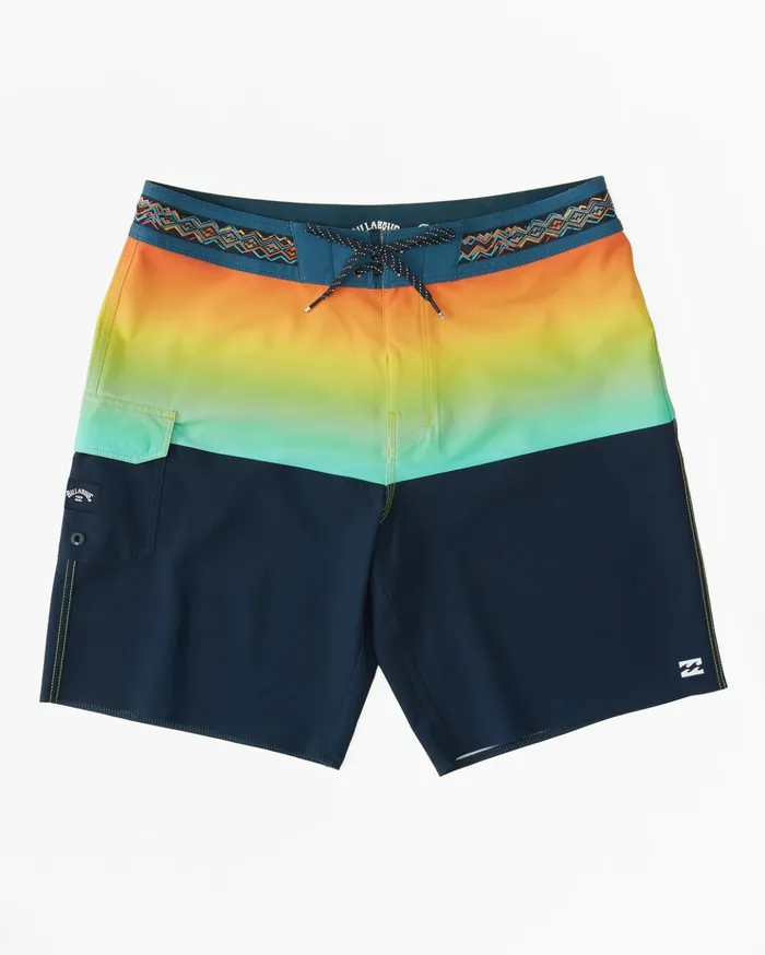 Billabong Fifty50 Pro Performance 19quot Boardshorts Gold Men Performance Boardshorts