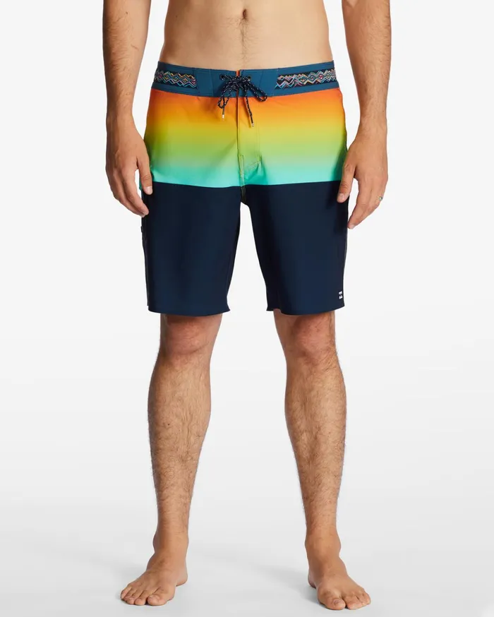 Billabong Fifty50 Pro Performance 19quot Boardshorts Gold Men Performance Boardshorts