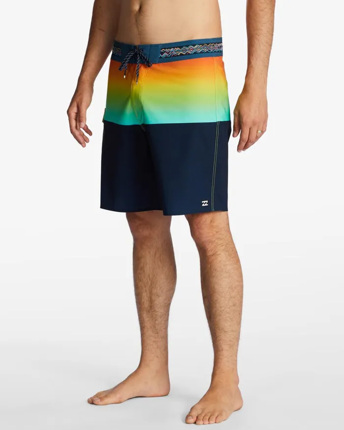 Billabong Fifty50 Pro Performance 19quot Boardshorts Gold Men Performance Boardshorts
